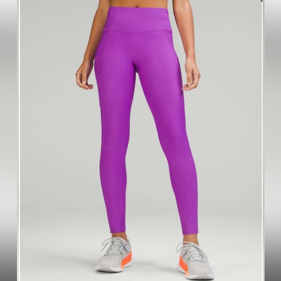 Lululemon Fast and Free High-Rise Fleece Tight 28"
Moonlit Magenta Sz.0 - Picture 2 of 8